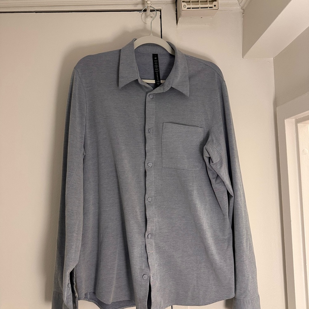 Lululemon Light Blue Button Down - image 1